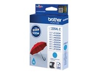 Brother LC225XLC - Cyan - Original - Tintenpatrone - 1200 Seiten - für DCP J4120DW; MFC J4420DW, J46