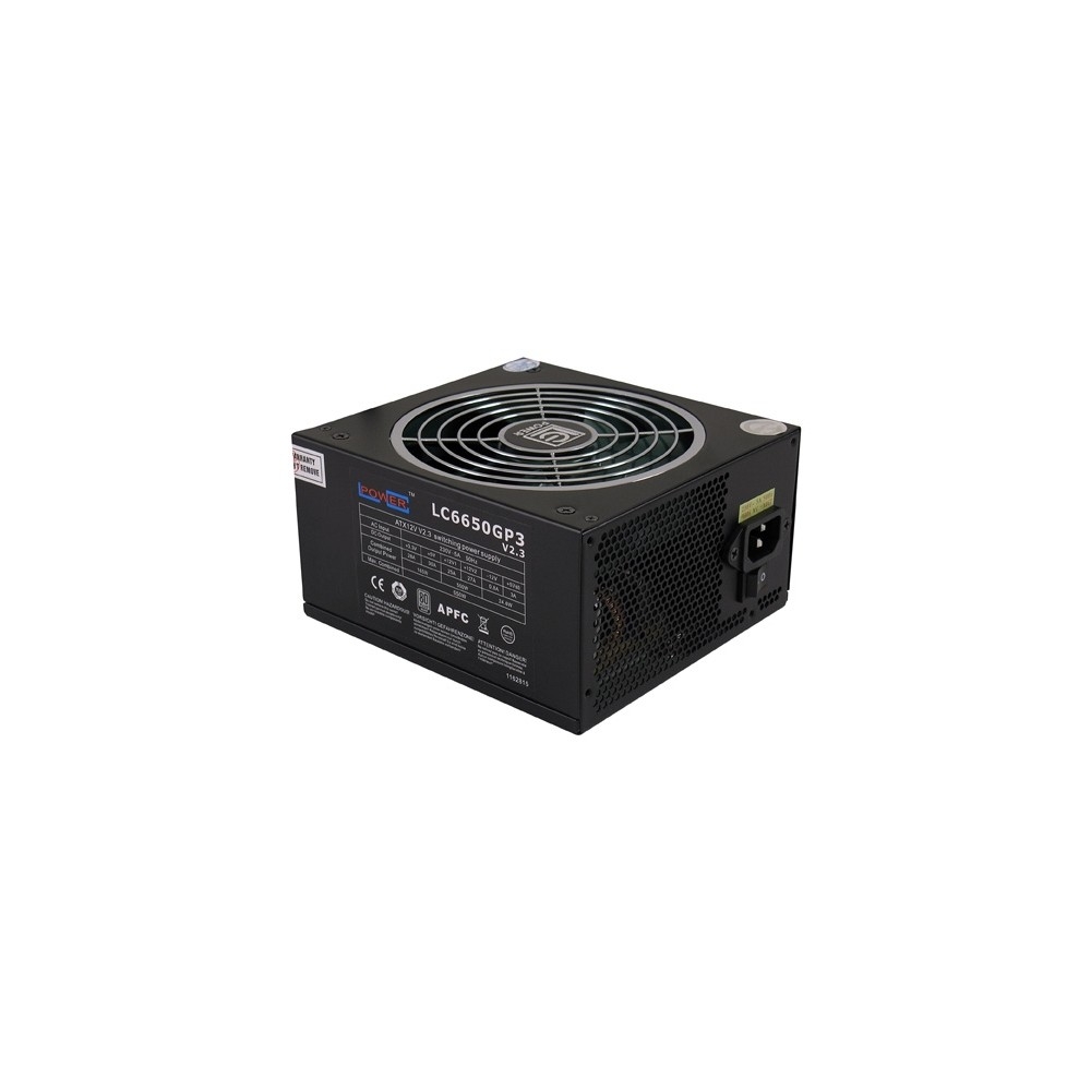 LC-Power Silent Giant Green Power LC6650GP3 V2.3 - Stromversorgung ( intern ) - ATX12V 2.3 - 650 Wat