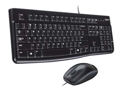 LOGITECH MK120 Corded Desktop USB Keyboard and Mouse