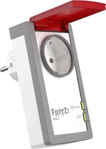 FRITZ! DECT 210 - Smart-Stecker - Innen-/Außenbereich - Temperaturmessung - Leistungsmessung - Ein-A