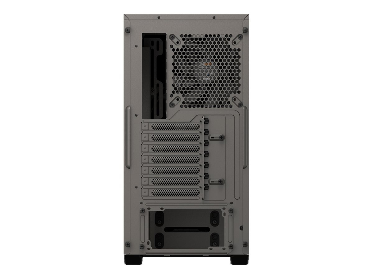 be quiet! Pure Base 500 - Tower - ATX - ohne Netzteil (ATX / PS/2) - metallisch grau - USB/Audio