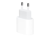 Apple 20W USB-C Power Adapter - Netzteil - 20 Watt (USB-C) - für 10.2-inch iPad, 10.5-inch iPad Air,