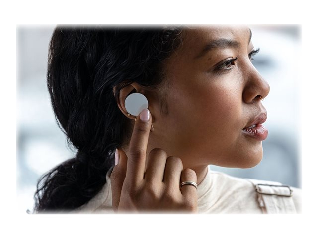 Microsoft Surface Earbuds - True Wireless-Kopfhörer mit Mikrofon - Ohrstöpsel - Bluetooth - Glacier