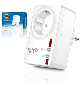 AVM FRITZ!DECT 200 - intelligente Steckdose fuer Heimnetz und Smart Home