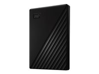 WD My Passport WDBYVG0020BBK - Festplatte - verschlüsselt - 2 TB - extern (tragbar) - USB 3.2 Gen 1