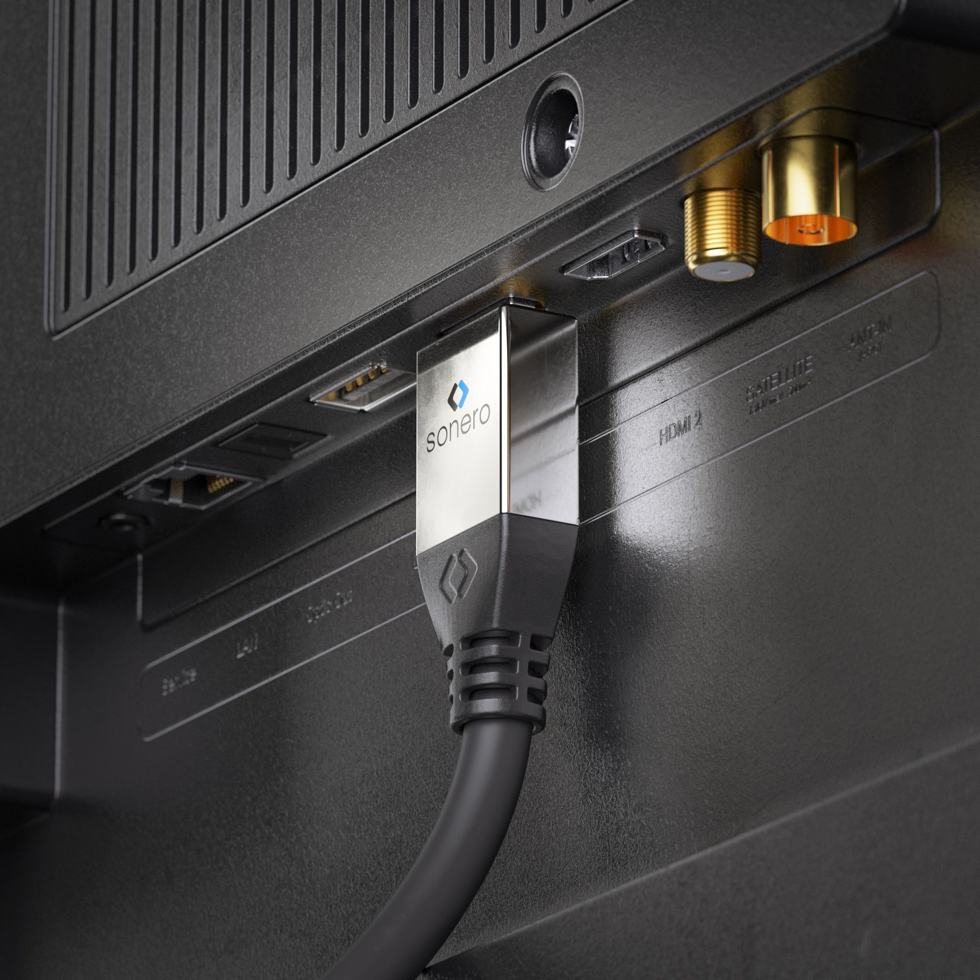 Sonero Premium 4K DisplayPort Kabel, 2,00m