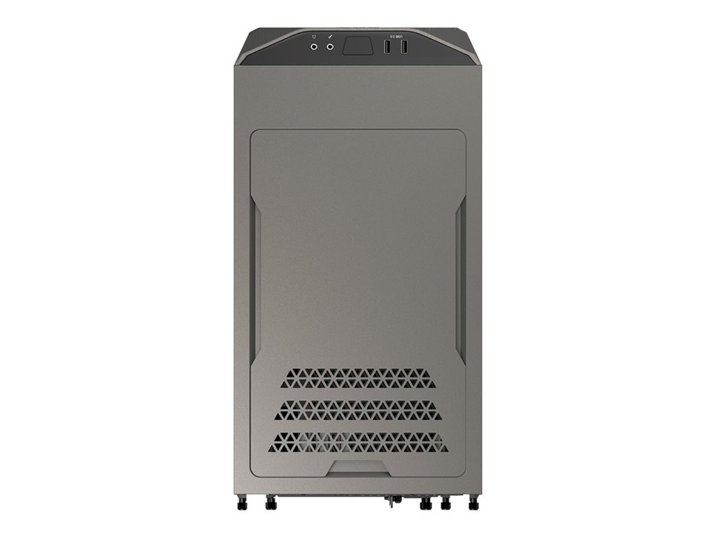 be quiet! Pure Base 500 - Tower - ATX - ohne Netzteil (ATX / PS/2) - metallisch grau - USB/Audio