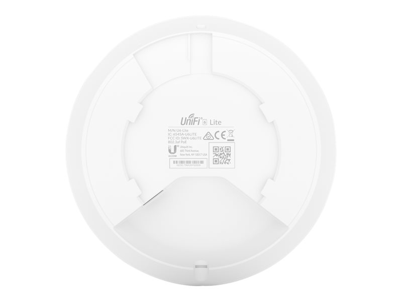 Ubiquiti UniFi U6 Lite - Funkbasisstation - Wi-Fi 6 - 2.4 GHz, 5 GHz - Gleichstrom - Wand- / Deckenm