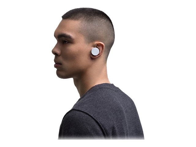 Microsoft Surface Earbuds - True Wireless-Kopfhörer mit Mikrofon - Ohrstöpsel - Bluetooth - Glacier