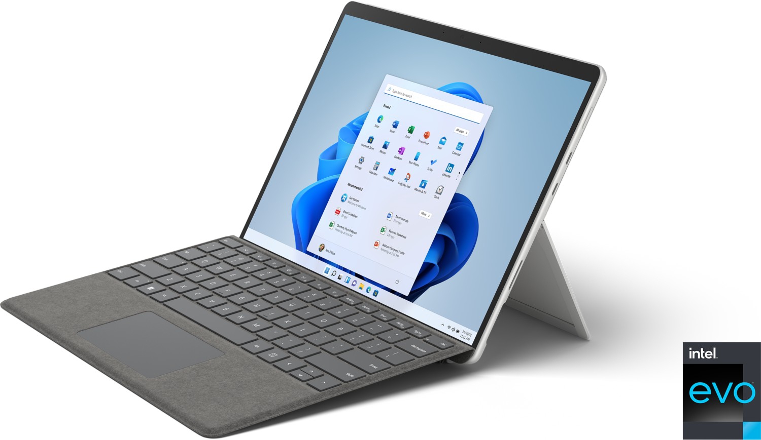Microsoft Surface Pro 8 - Tablet - Core i5 1145G7 - Evo - Win 10 Pro - Iris Xe Graphics - 8 GB RAM -