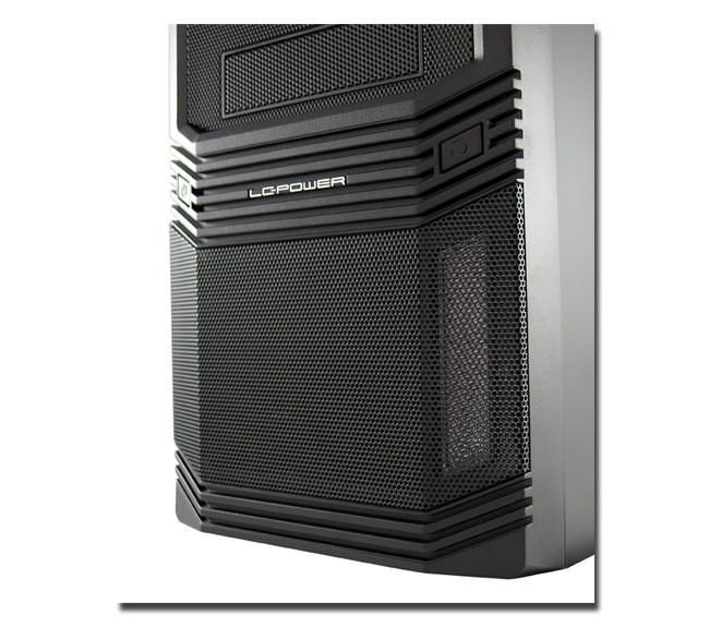 LC Power Pro-Line PRO-925B - Midi Tower - ATX 600 Watt ( ATX12V 2.31 ) - Schwarz, Mesh Black - USB/A