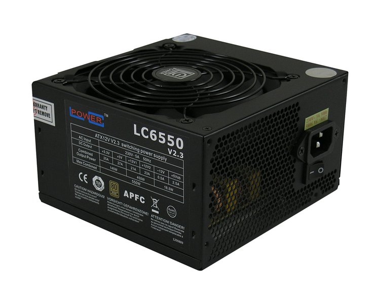 Netzteil 550W LC-Power LC6550 V2.2 sw