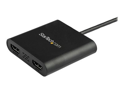 StarTech.com USB 3.0 to Dual HDMI Adapter, 1x 4K 30Hz & 1x 1080p, External Video & Graphics Card, US