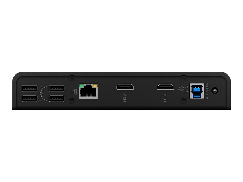 RaidSonic ICY BOX IB-DK2251AC - Dockingstation - USB-C / USB 3.0 - 2 x HDMI - GigE