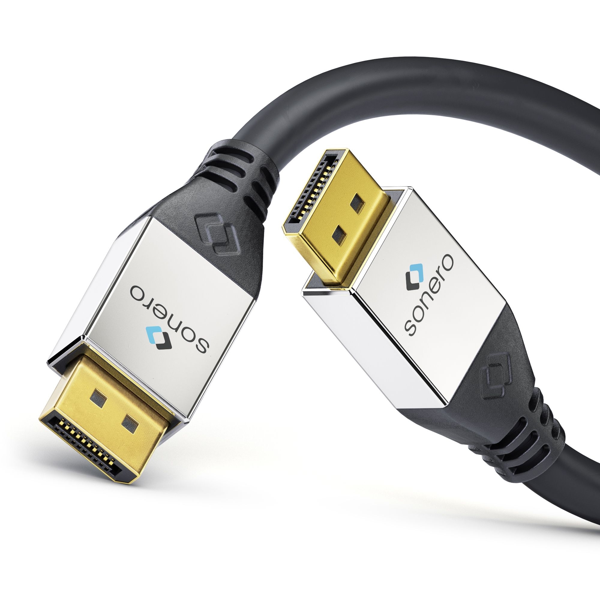 Sonero Premium 4K DisplayPort Kabel, 2,00m