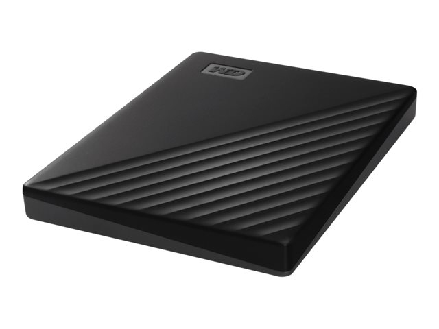 WD My Passport WDBYVG0020BBK - Festplatte - verschlüsselt - 2 TB - extern (tragbar) - USB 3.2 Gen 1