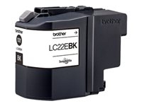 Brother LC22EBK - Super High Yield - Schwarz - Original - Tintenpatrone - für Brother MFC-J5920DW -