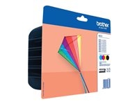 Brother LC223 - 4er-Pack - Schwarz, Gelb, Cyan, Magenta - 550 Seiten -