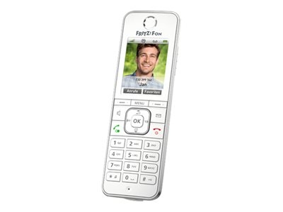 AVM FRITZ!Fon C6 - Schnurloses VoIP-Telefon - mit Internetradio mit Rufnummernanzeige - ECO DECT\GAP