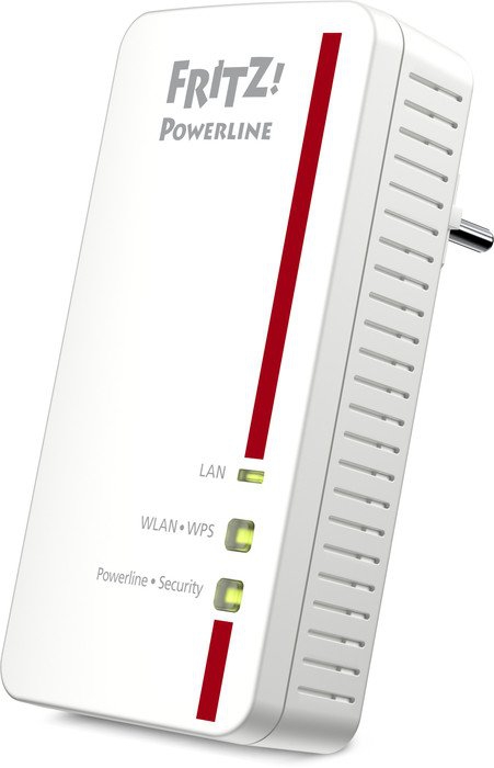 AVM FRITZ!Powerline 1260E - WLAN Set - Bridge - GigE, HomePlug AV (HPAV) 2.0, IEEE 1901 - 802.11a/b/