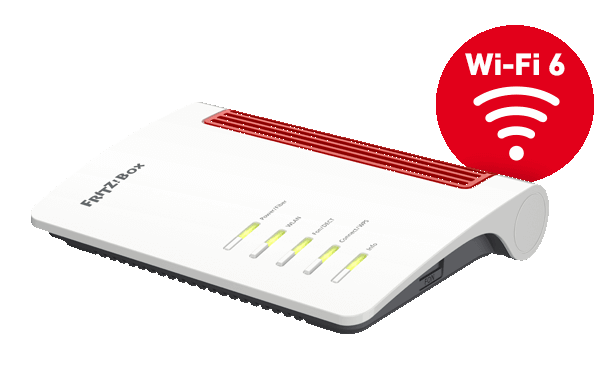 FRITZ!Box 5530 FiberAVM - Wireless Router - 3-Port-Switch - Dual-Band - VoIP-Telefonadapter (DECT)