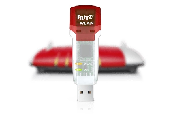AVM FRITZ!WLAN Stick AC 860 - Netzwerkadapter - SuperSpeed USB 3.0 - 802.11b, 802.11a, 802.11g, 802.