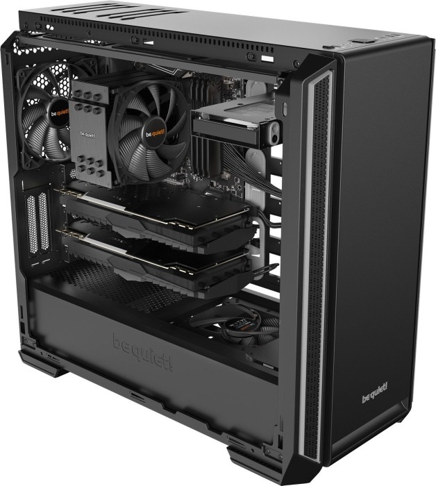be quiet! Silent Base 601 - Midi Tower - Erweitertes ATX - ohne Netzteil (ATX / PS/2) - Silber - USB