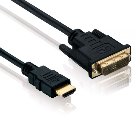 HDMI/DVI High Speed Kabel 0,50m