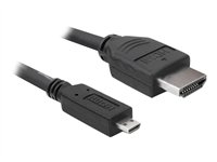 DeLOCK - HDMI-Kabel - 32 AWG - HDMI Type A (M) bis micro HDMI Type D (M) - 3 m