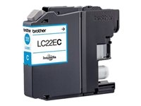 Brother LC22EC - Super High Yield - Cyan - Original - Tintenpatrone - für Brother MFC-J5920DW - 1200