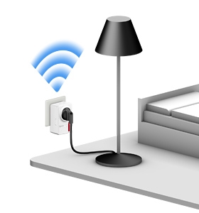 AVM FRITZ!DECT 200 - intelligente Steckdose fuer Heimnetz und Smart Home