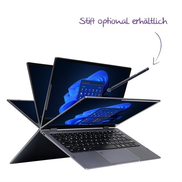Wortmann TERRA Mobile 360-13 , Intel® Core™ i3-1115G4 CPU (6M Cache, bis zu 4.1 GHz) | 1x 8GB DDR4 S